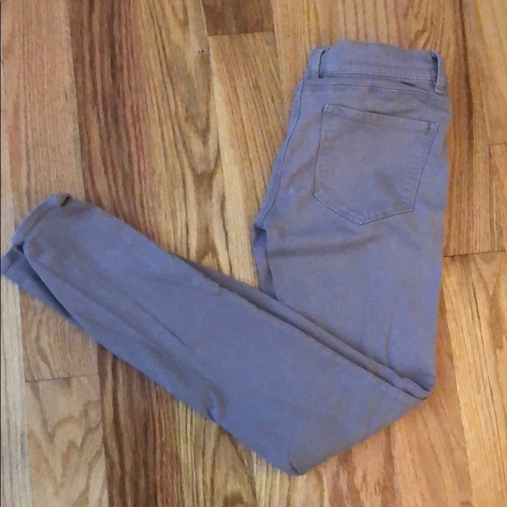Ann Taylor sand colored skinny jeans stretchy